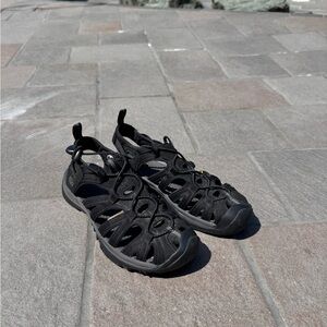 Black KEEN Outdoor Sandals